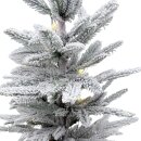 Tannenbaum Verschneit mit LED Beleuchtung ca. 60 cm