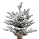 Tannenbaum Verschneit mit LED Beleuchtung ca. 45 cm