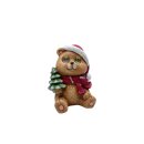 LED Weihnachts-Teddybär mit Blinzel Augen...